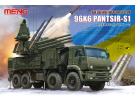 обзорное фото Збірна модель 1/35 ЗРГК 96К6  Pantsir-C1 Meng SS-016 Зенітно-ракетний комплекс