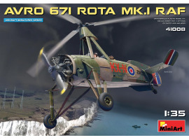 Сборная модель 1/35 Автожир AVRO 671 ROTA MK.I RAF Miniart 41008