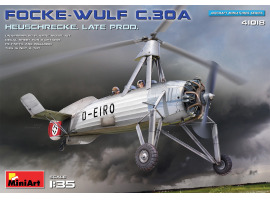 Сборная модель 1/35 FOCKE-WULF FW C.30A Grasshopper. (Позднее производство) Miniart 41018