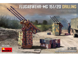 Сборная модель 1/35 Зенитная установка Flugabwehr-MG 151/20 Drilling MiniArt 35438