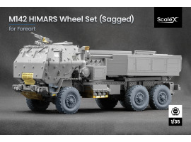 Набор колес (с деформацией) для М142 Хаймарс от Foreart ScaleX WM 35024S
