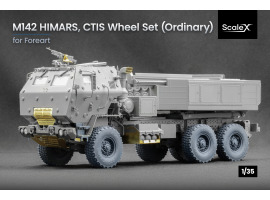 Набор колес с системой подкачки CTIS для М142 Хаймарс от Foreart ScaleX WM 35025