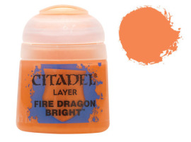 обзорное фото Citadel Layer: FIRE DRAGON BRIGHT Acrylic paints