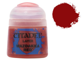 обзорное фото Citadel Layer: WAZDAKKA RED Acrylic paints
