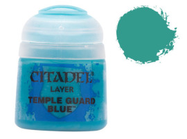обзорное фото Citadel Layer: TEMPLE GUARD BLUE Acrylic paints