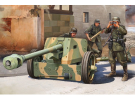 обзорное фото Збірна модель 1/16 Німецька 7,5-см протитанкова гармата Pak 40 IloveKit 61608 Артилерія