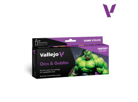 обзорное фото Game Color Orcs & Goblins Acrylic Paint Set 8 pcs VAL 72192 Paint sets