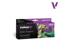 обзорное фото Game Color Aztec Dragons Acrylic Paint Set 8 pcs VAL 72195 Paint sets