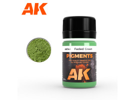 Faded green pigment 35 ml / Сухой пигмент "Высцветший зелёный цвет" 35 мл