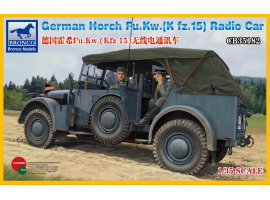 обзорное фото Збірна модель німецького радіоавтомобіля Horch Fu.Kw.(Kfz.15) Автомобілі 1/35