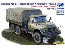 обзорное фото Збірна модель вантажівки ЗІЛ-131 (рання версія) з лебідкою Автомобілі 1/35
