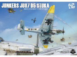 Збірна модель 1/35 Німецький літак Junkers Ju87 D5 Stuka Border Model BF-012