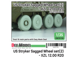 обзорное фото US M1126 Stryker XZL Sagged wheel set 2 for Stryker series Колеса
