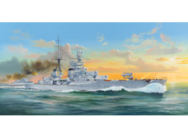 обзорное фото Scale plastic model 1/350 Italian heavy cruiser Zara Trumpeter 05347 Fleet 1/350