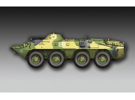 обзорное фото Збірна модель 1/72 Радянський БТР-70 пізня модифікація Trumpeter 07138 Бронетехніка 1/72
