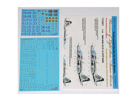 Foxbot 1:72 Декаль Digital Rooks: Су-25 ВВС Украины, с техническими надписями FB 72-056T