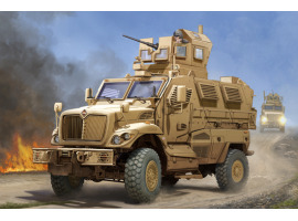 обзорное фото Збірна модель Американської броньованої машини із протимінним захистом Mauxxpro MRAP Бронетехніка 1/16