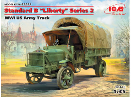 обзорное фото Standard B Liberty 2-й серии, Американский грузовой автомобиль І МВ Автомобили 1/35