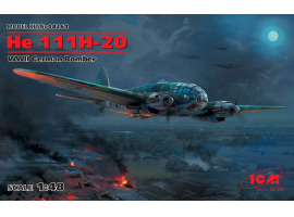 обзорное фото He 111H-20 Самолеты 1/48