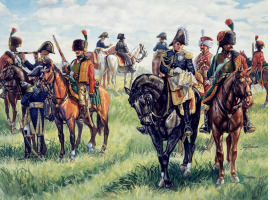 обзорное фото WATERLOO (200years) Napoleon's General Staff Фігури 1/72