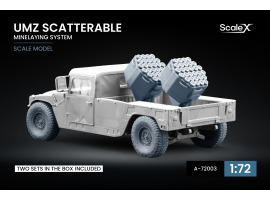 Набор 1/72 UMZ Scatterable Minelaying System (x2 пусковые установки в наборе) ScaleX A-72003