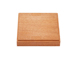 Square wooden base 10 cm Gunze DB006