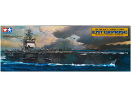 обзорное фото Scale model 1/350 USS carrier Enterprise CVN-65 Tamiya 78007 Fleet 1/350