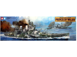 обзорное фото Scale model 1/350 British Battleship Prince of Wales Tamiya 78011 Fleet 1/350