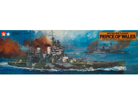 обзорное фото Scale model 1/350 British Battleship Prince of Wales Tamiya 78011 Fleet 1/350