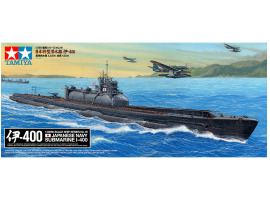 обзорное фото Scale model 1/350 Japanese Navy submarine Sentoku I-400 Tamiya 78019 Submarine fleet