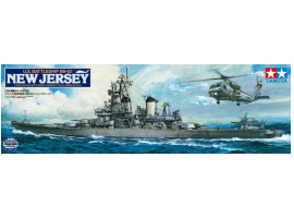 обзорное фото Scale model 1/350 US Battleship BB-62 New Jersey Tamiya 78028 Fleet 1/350