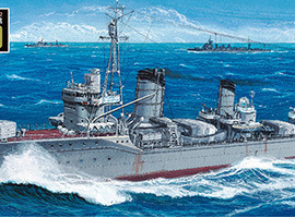 обзорное фото Scale model 1/350 Esminets Japanese Navy Kagero Tamiya 78032 Fleet 1/350