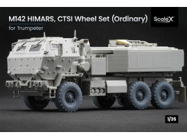 Набір коліс із системою підкачки CTIS для HIMARS від Trumpeter ScaleX WM 35012