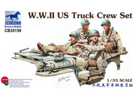 обзорное фото Scale model 1/35 Figures US Bronco Truck Crew 35159 Figures 1/35