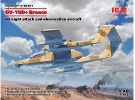 Scale model 1/48 Airplane OV-10D+ Bronco ICM 48301