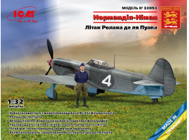 Scale model 1/32 Fighter Yak-9T Normandie-Niemen (Aircraft Rolland de la Poype) ICM 32093