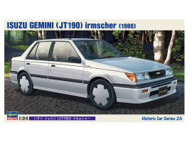Scale model 1/24 Car Isuzu Gemini (JT190) Irmscher Hasegawa 21126