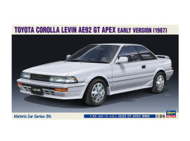 обзорное фото Збірна модель 1/24 Автомобіль Toyota Corolla Levin AE92 Apex Hasegawa 21136 Автомобілі 1/24