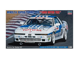 обзорное фото Збірна модель 1/24 Автомобіль Toyota Minolta Supra turbo A70 "1988 Inter Tec" Hasegawa 21142 Автомобілі 1/24