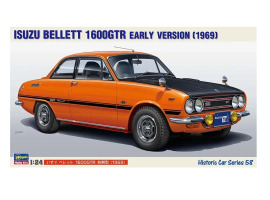 обзорное фото Збірна модель 1/24 Автомобіль Isuzu Bellett 1600GTR (1969) Hasegawa 21158 Автомобілі 1/24