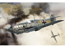 обзорное фото Збірна модель 1/48 Літак Messerschmitt Bf 109 E-3 HobbyBoss 81791 Літаки 1/48