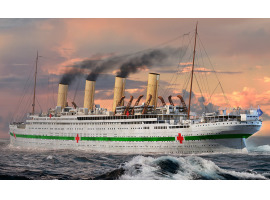 обзорное фото Scale model 1/700 Hospital ship Britannic HobbyBoss 83422 Civil fleet