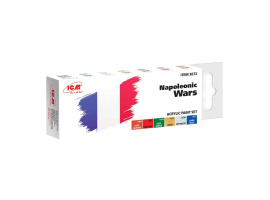 обзорное фото Set of acrylic paints for the Napoleonic Wars ICM 3072 Paint sets