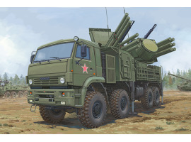 обзорное фото Сборная модель боевой машины 72В6Е4 96К6 Панцирь-С1 ПТРК Зенитно ракетный комплекс