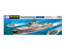 обзорное фото Збірна модель 1/700 Японський десантний корабель LST-4001 «Осумі» Tamiya 31003 Флот 1/700