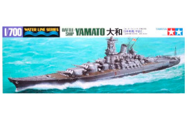 обзорное фото Збірна модель 1/700 Японський лінкор "Ямато" Tamiya 31113 Флот 1/700