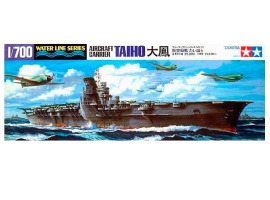 обзорное фото Збірна модель 1/700 Японський авіаносець Taiho Tamiya 31211 Флот 1/700
