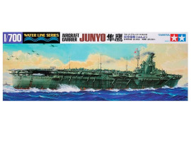 обзорное фото Збірна модель 1/700 Японський авіаносець Junyo Tamiya 31212 Флот 1/700