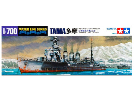 обзорное фото Збірна модель 1/700 Японський легкий крейсер Tama Tamiya 31317 Флот 1/700