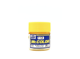 обзорное фото RLM04 Yellow semigloss, Mr. Color solvent-based paint 10 ml. (RLM04 Жёлтый полуматовый) Нитрокраски